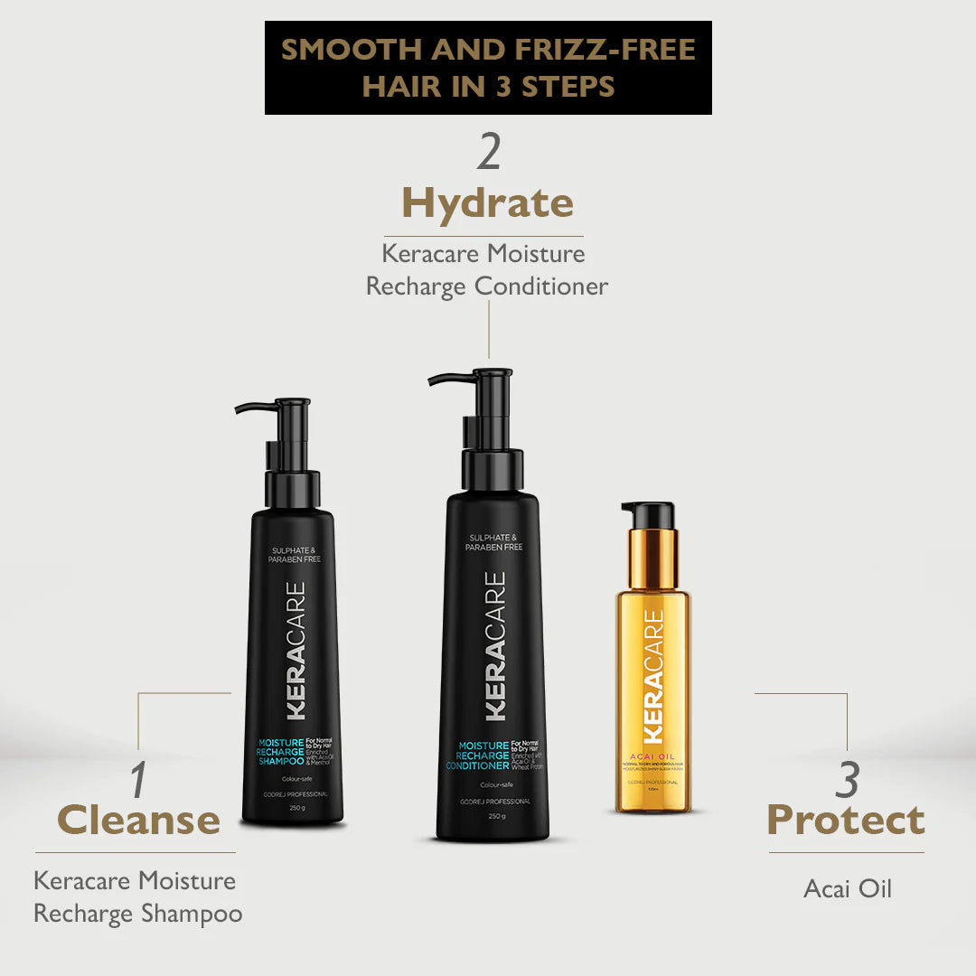 Keracare Acai Oil - 100ml | FOR DRY AND DAMAGED HAIR