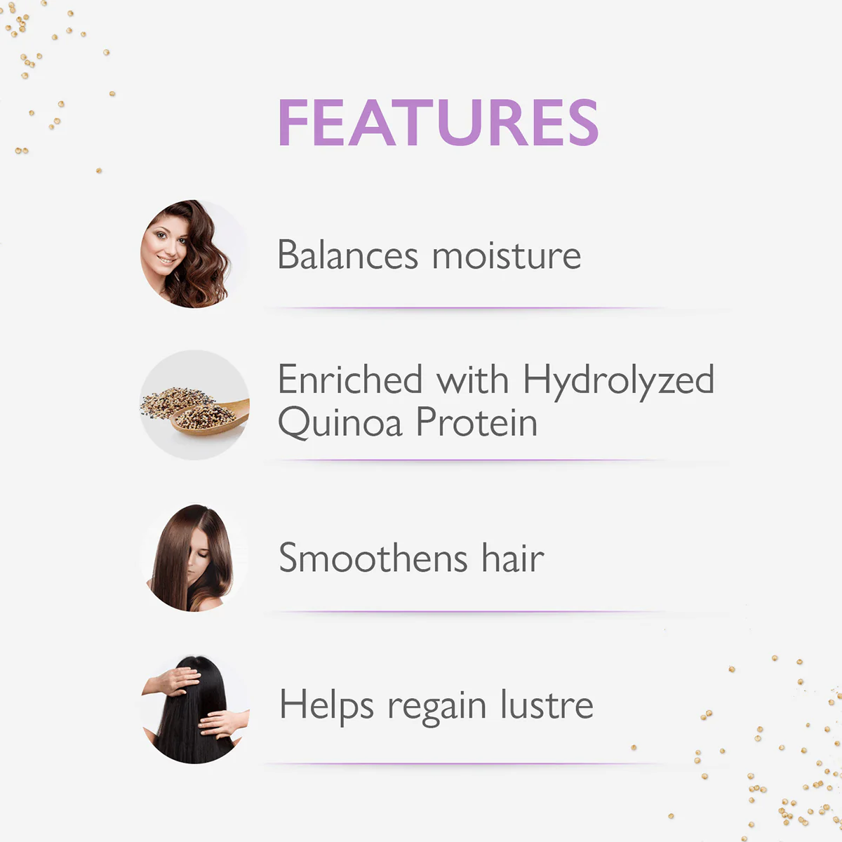 Probio Quinoa Smooth Duo (1000ml, 500g) | FOR FRIZZY HAIR