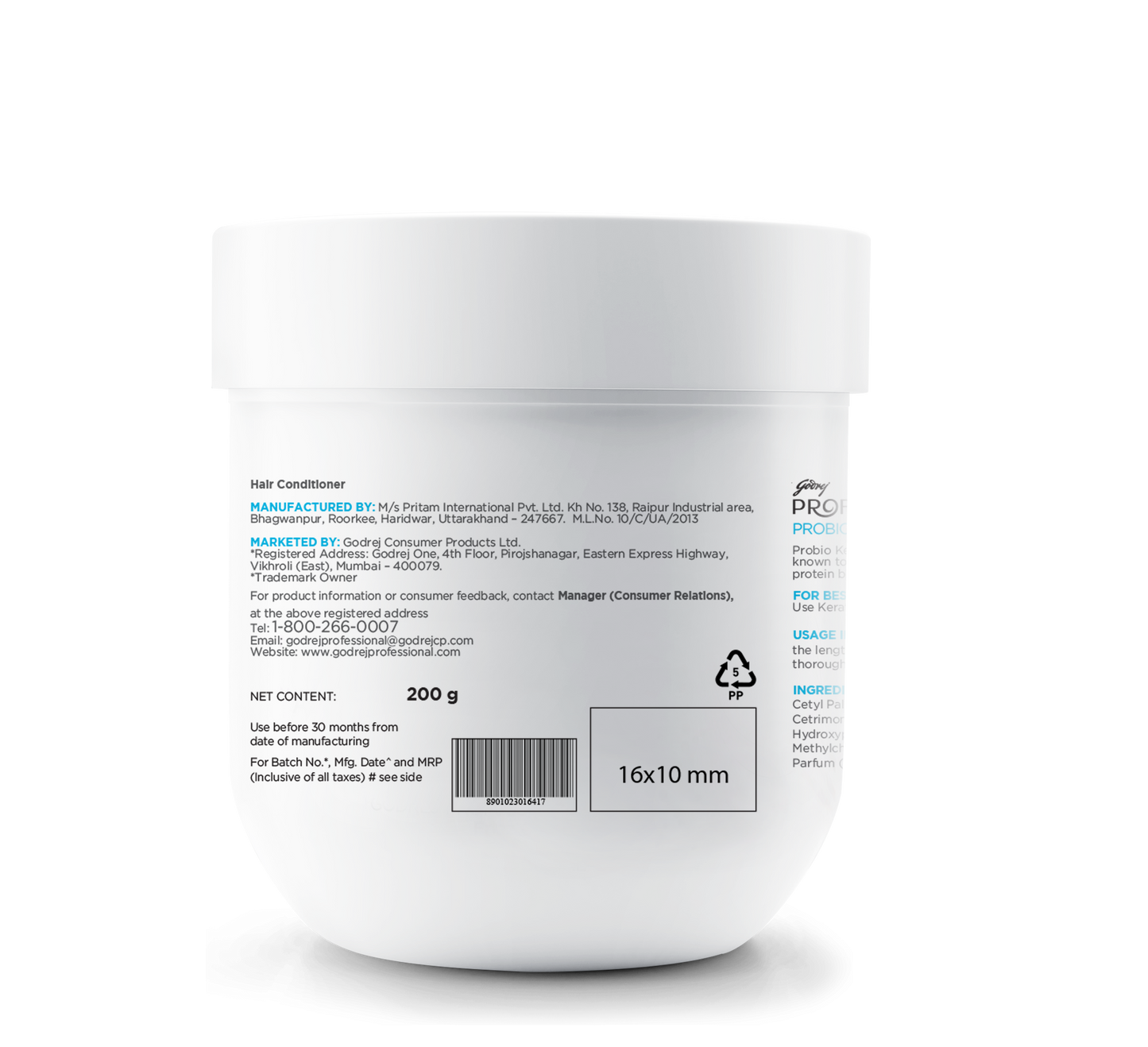 Probio Keratin Revive Mask