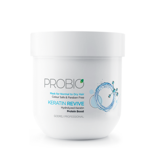 Probio Keratin Revive Mask - 200 ml + Press-On nails French Tips under 50
