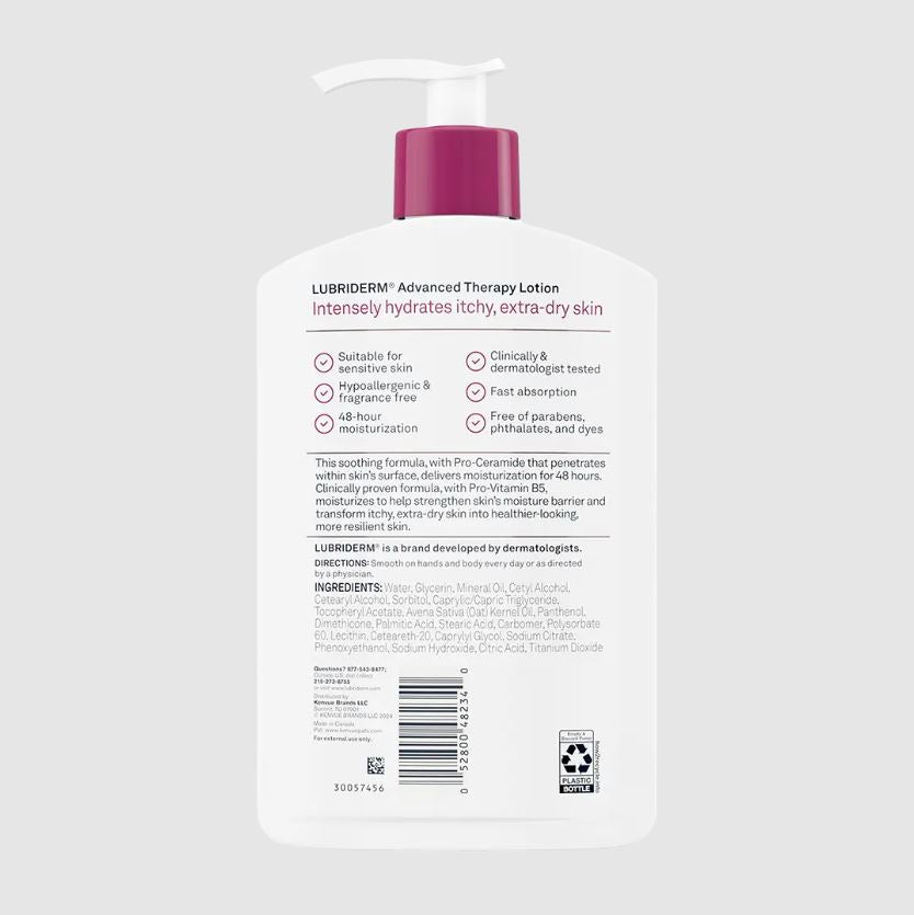 Lubriderm Advanced Therapy Lotion Fragrance-Free - 473 ml