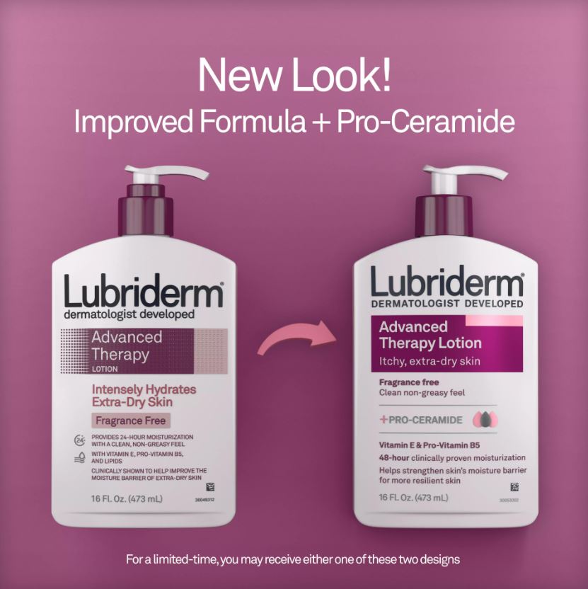 Lubriderm Advanced Therapy Lotion Fragrance-Free - 473 ml