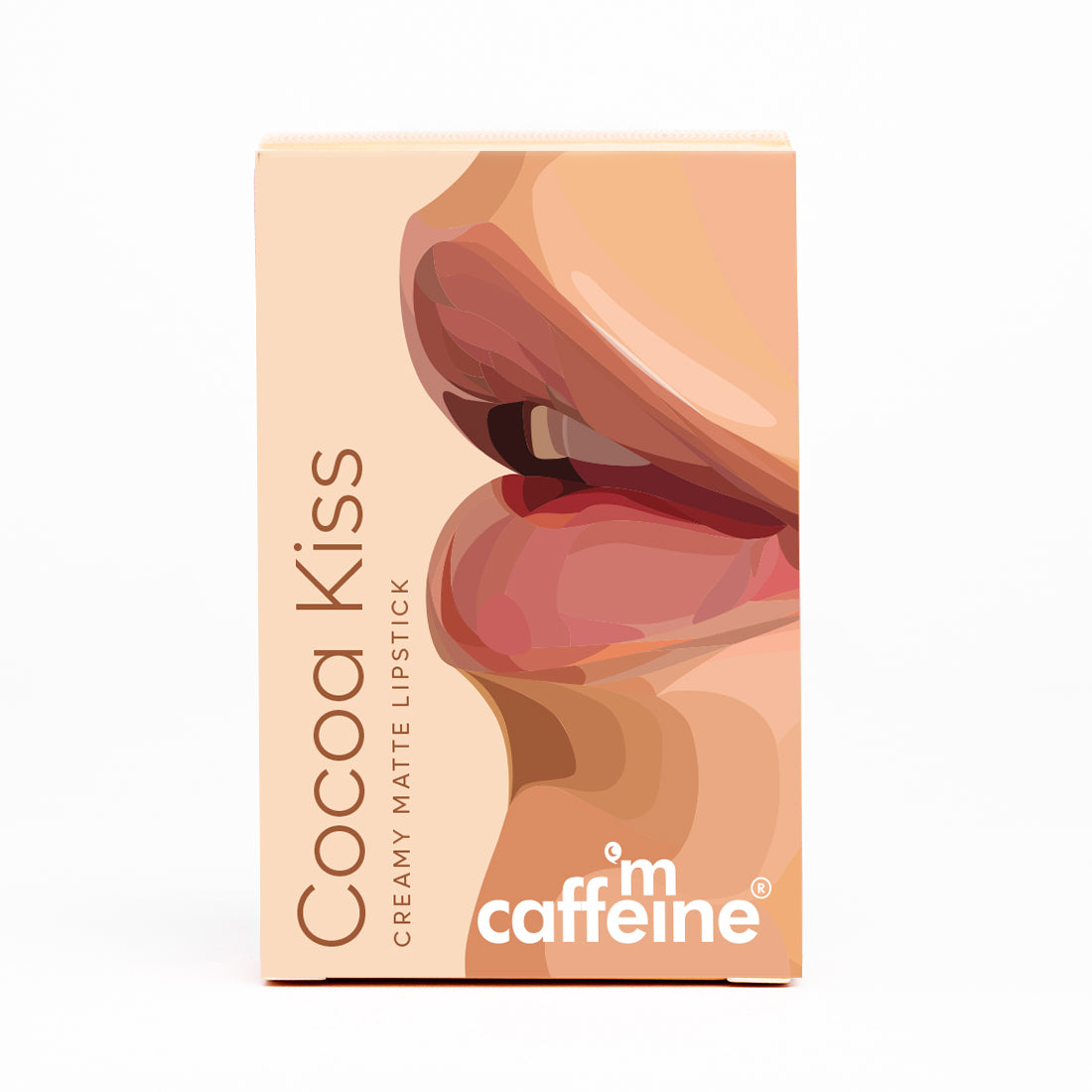 mCaffeine Cocoa Kiss Creamy Matte Lipstick - Choco Melt