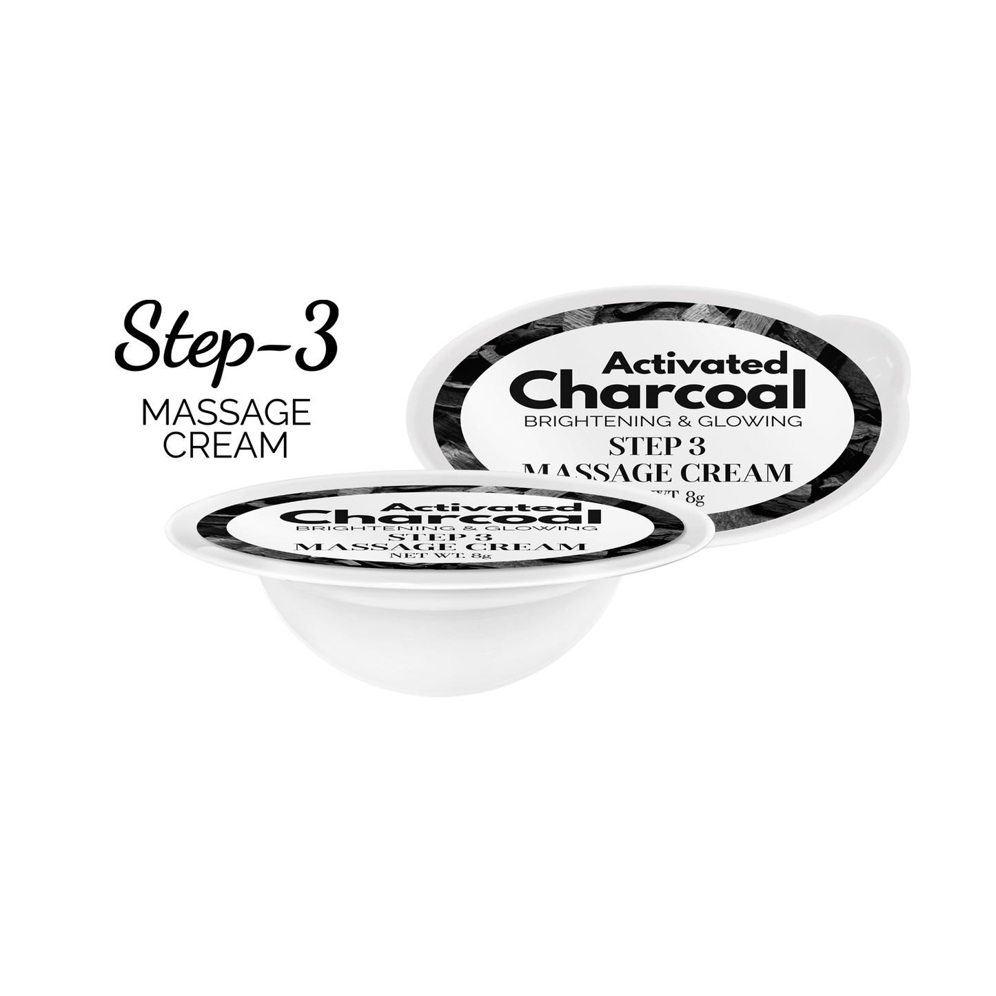 Activated Charcoal Facial Kit With Peel Off Rubber Mask