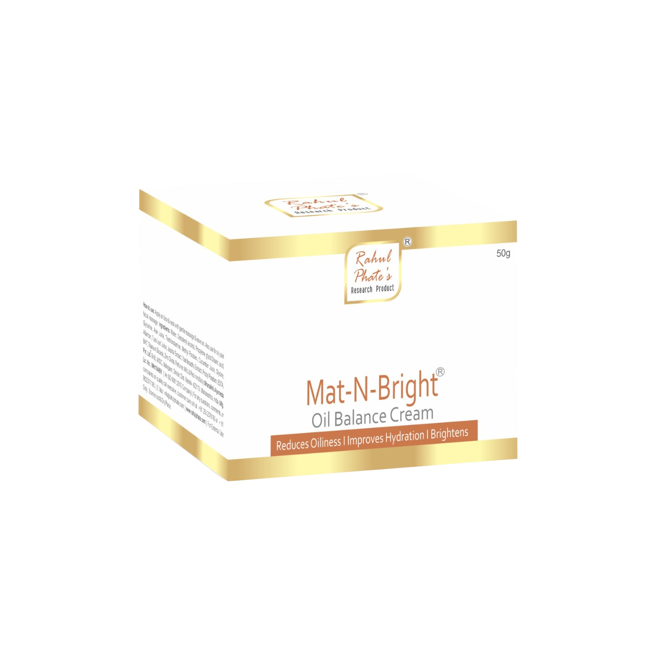 Mat-N-Bright Oil Balance Cream 50 g