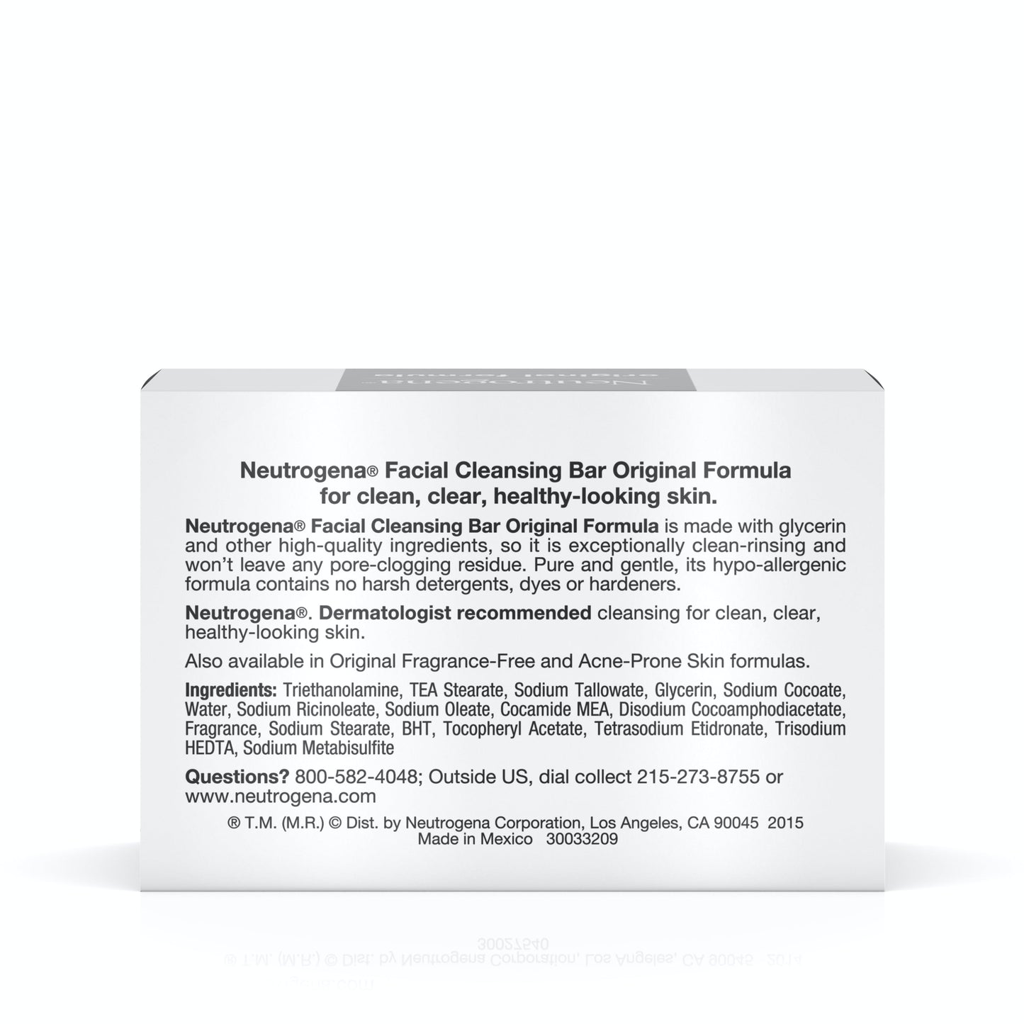 Neutrogena Original Amber Bar Facial Cleansing Bar