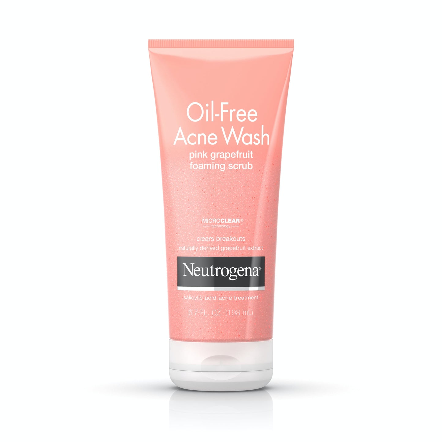 Oil-Free Acne Wash Pink Grapefruit Foaming Scrub 6.7 Fl Oz