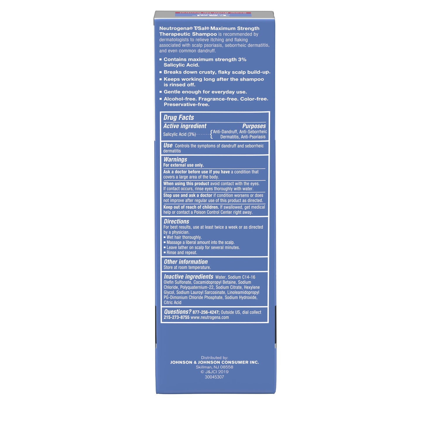 T/Sal® Therapeutic Shampoo-Scalp Build-Up Control - 133 ml