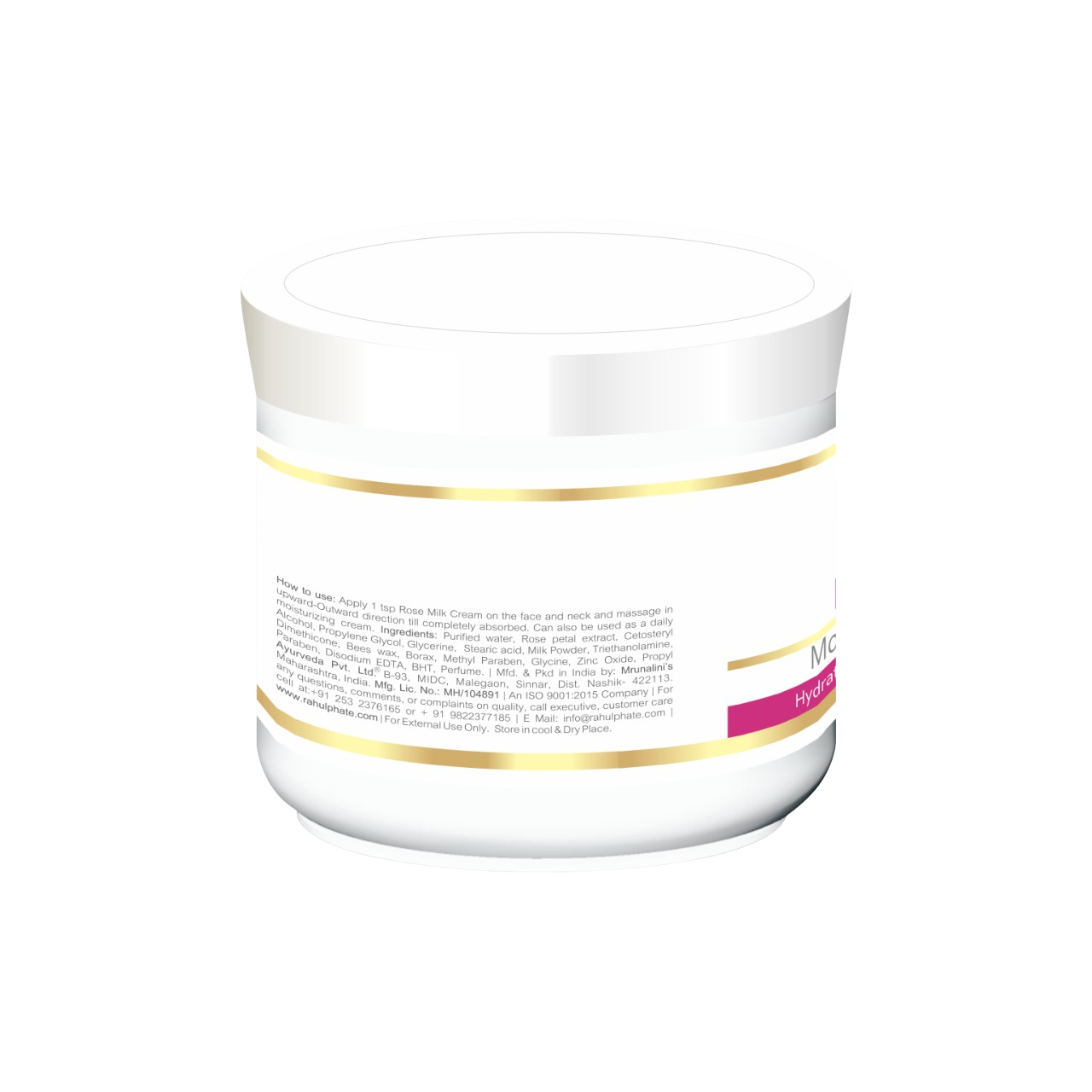 Rose milk moisturising cream 250 gm
