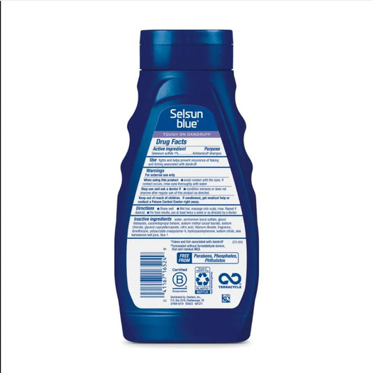 Selsun Blue 2-in-1 Antidandruff Shampoo & Conditioner - 325 ml