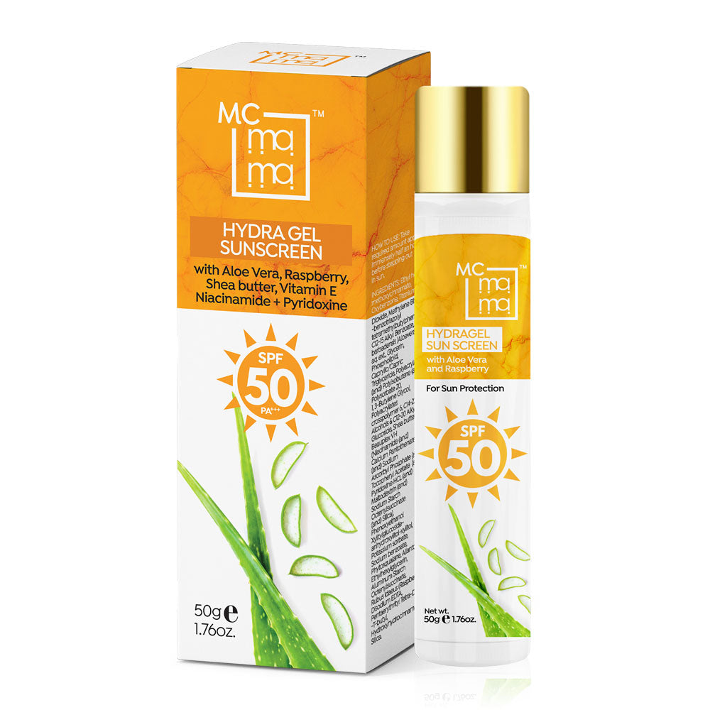 Hydra Gel Sunscreen SPF 50+++ for Sun protection, Matte Look for Women & Men, 50g