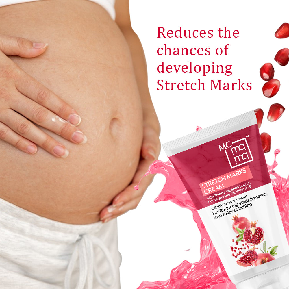 Stretch Marks Cream | Stretch Mark Removal Cream With Shea Butter,Pomegranate, Wheat germ | 60g