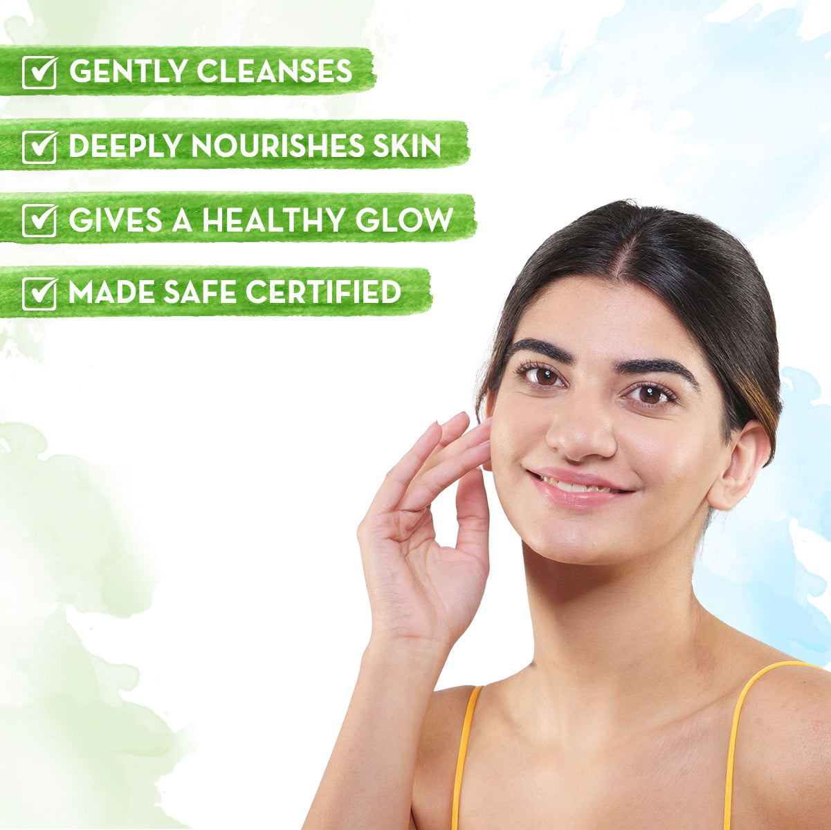 Honey Malai Face Wash with Honey & Malai For Nourishing Glow - 100 ml | Gently Cleanses | Makes Skin Glow