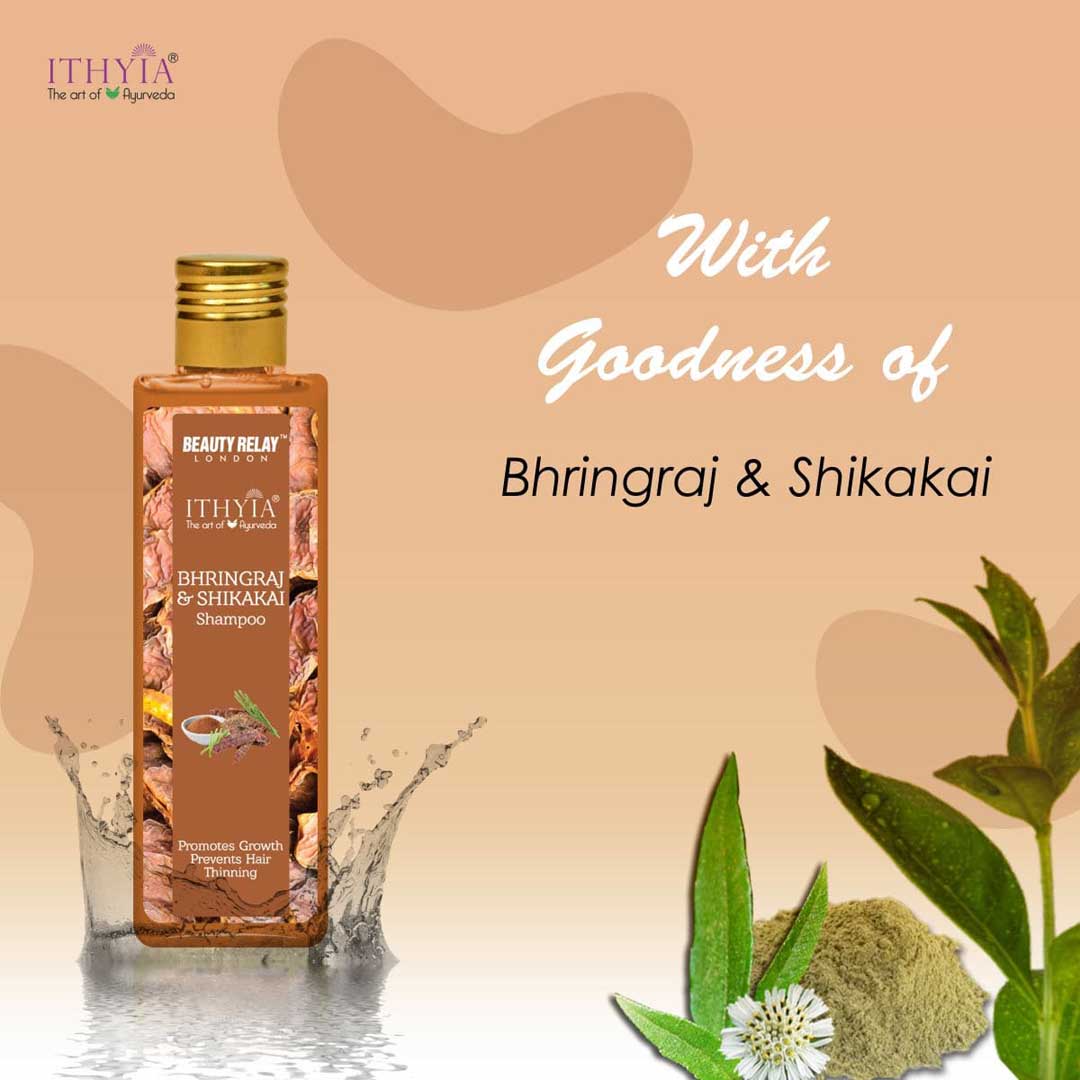 Bhringraj & Shikakai Shampoo With Bhringraj, Shikakai And Vitamin-E