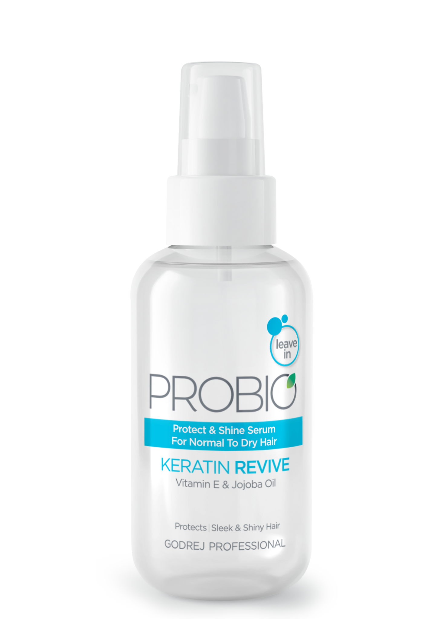 Probio Keratin Revive Shine Serum - 100 ml + Press-On nails French Tips under 50