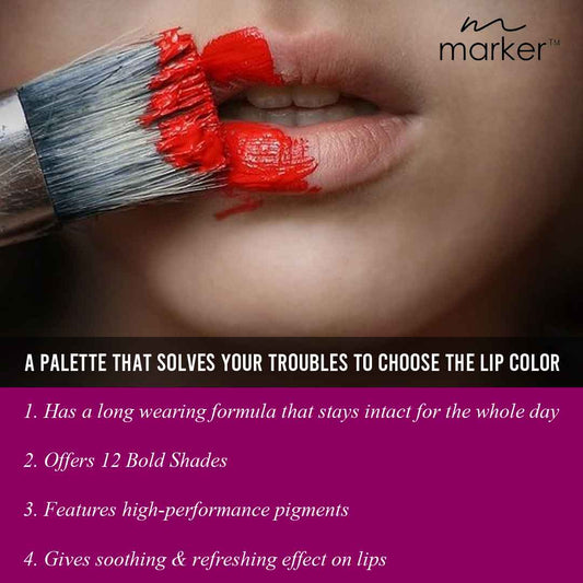 All About Lips Matte Lipstick Palette