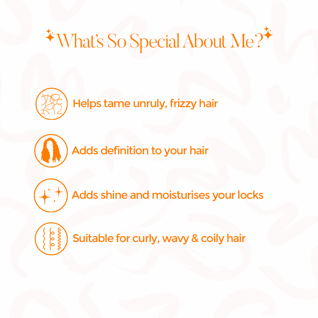 DEFINE AND SHINE - CURL CREAM WITH SHEA BUTTER & ALOE VERA -200ML