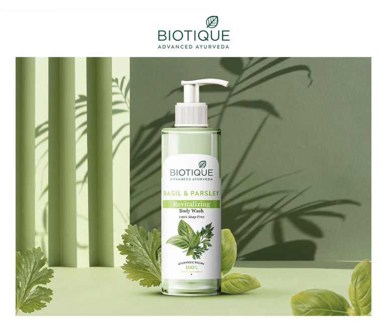 Basil & Parsley Revitalizing Body Wash 200ml
