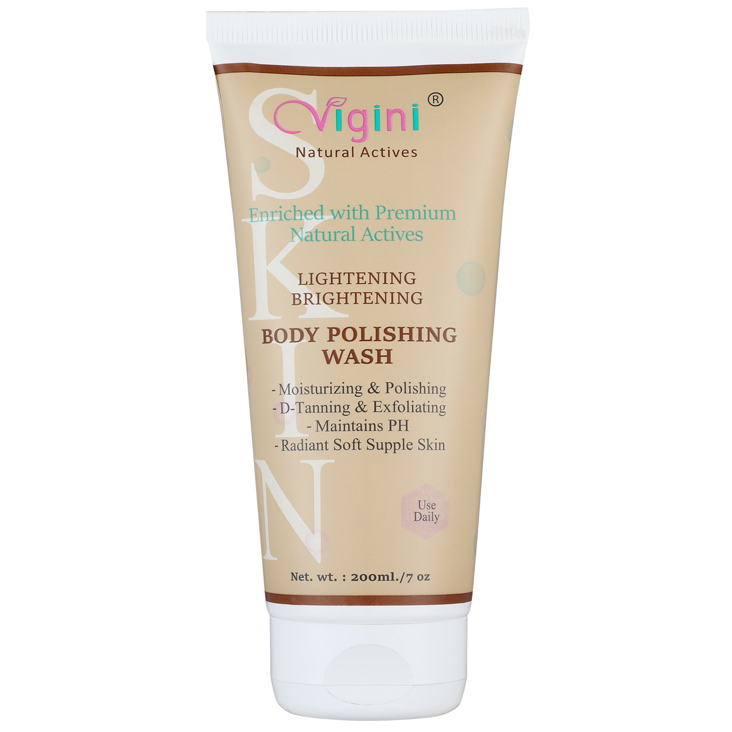 Whitening Lightening Body Polishing Wash