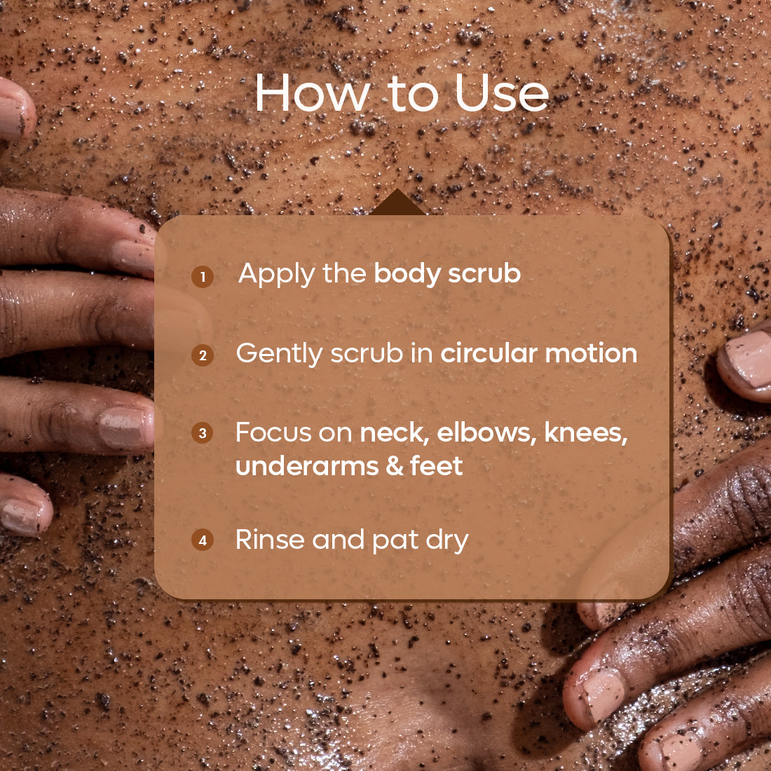mCaffeine Naked & Raw Coffee Body Scrub (55gm)