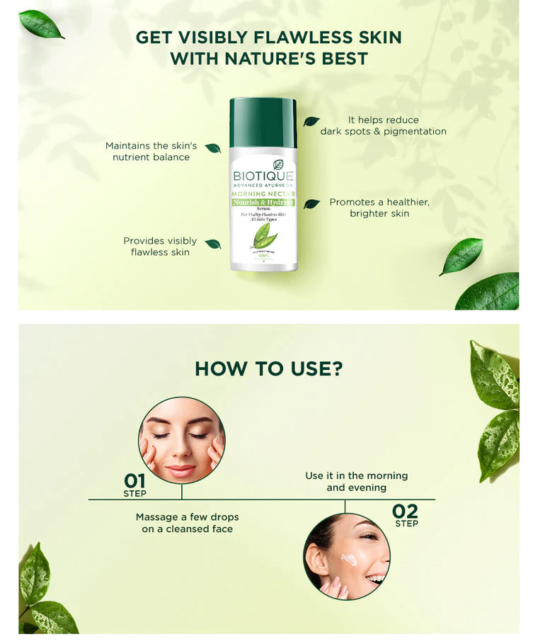 Morning Nectar Nourish & Hydrate Serum 40ml