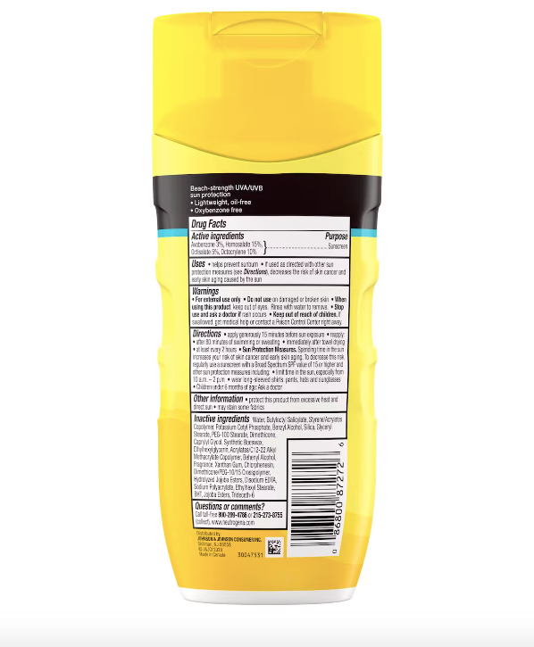 Beach Defense® Water + Sun Protection Oxybenzone-Free Sunscreen Lotion Broad Spectrum SPF 70
