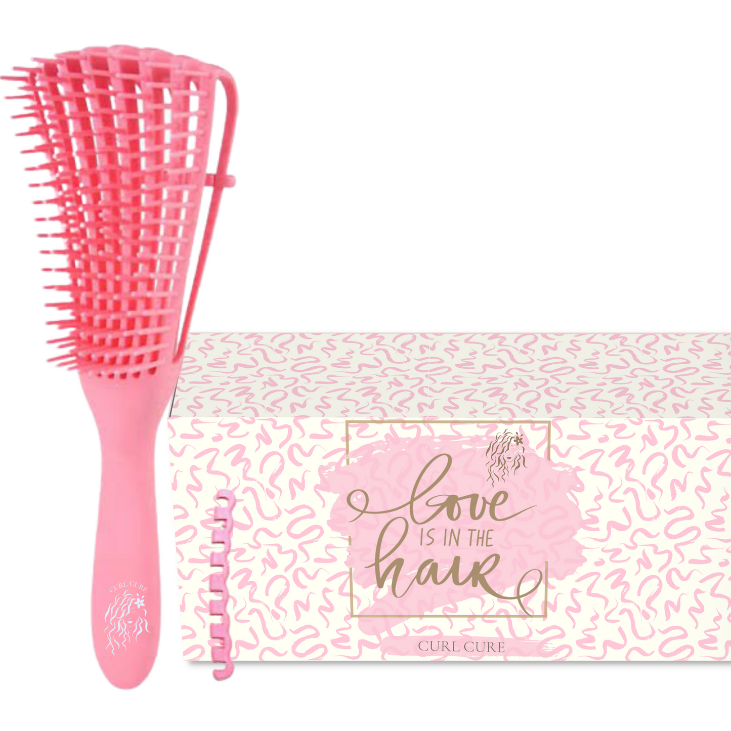 COMBO: WASH AND STYLE - DETANGLING HAIR BRUSH + SCALP MASSAGER