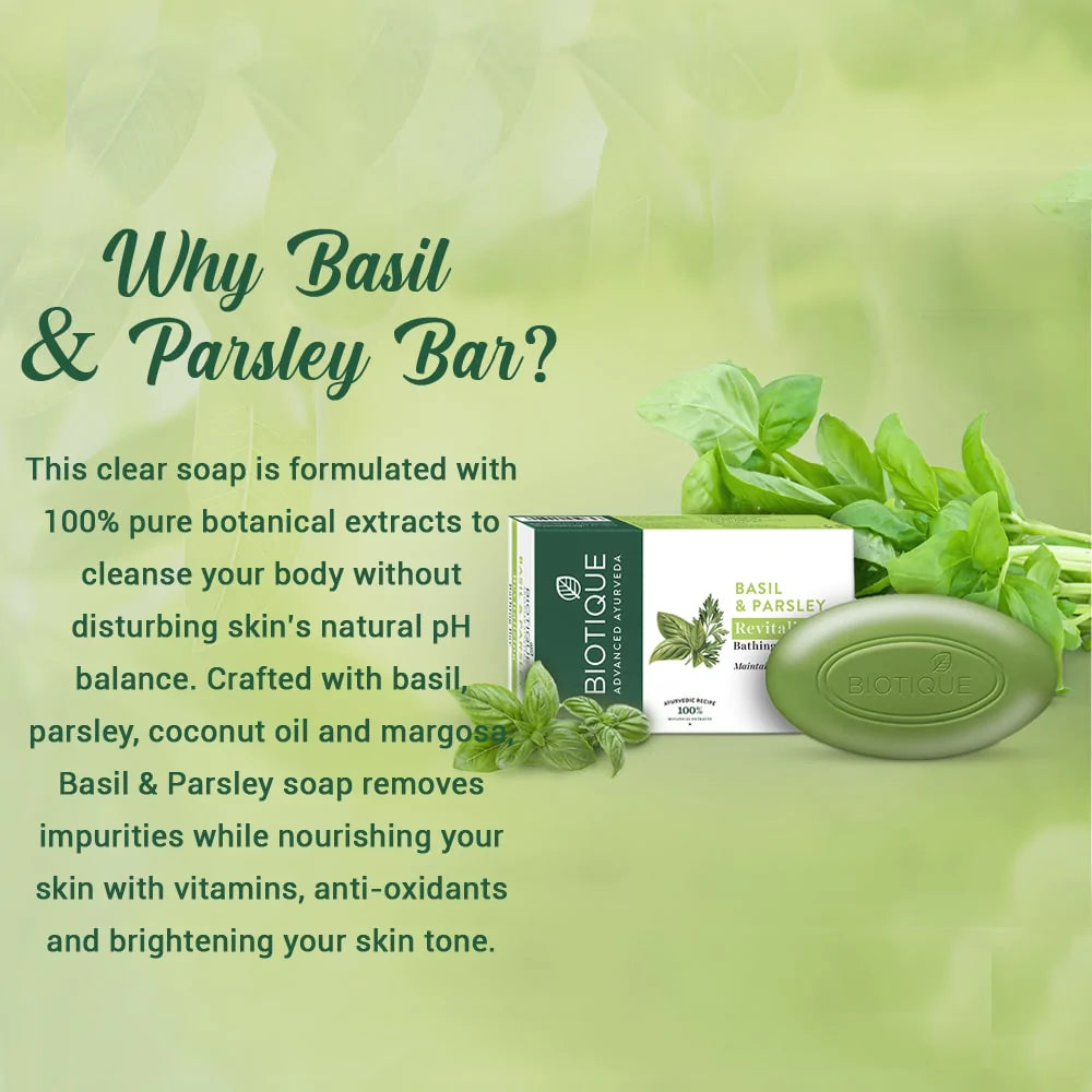 Basil & Parsley Revitalizing Bathing Bar