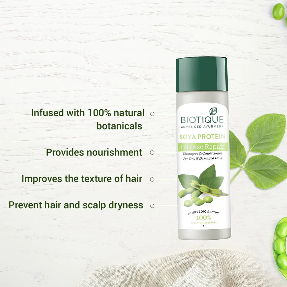 Soya Protein Intense Repair Shampoo & Conditioner