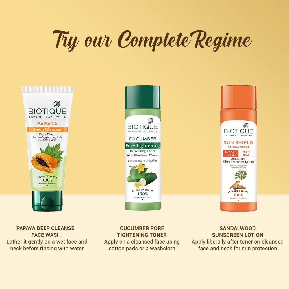 Sun Shield Sandalwood 50+Spf Suncreen Lotion