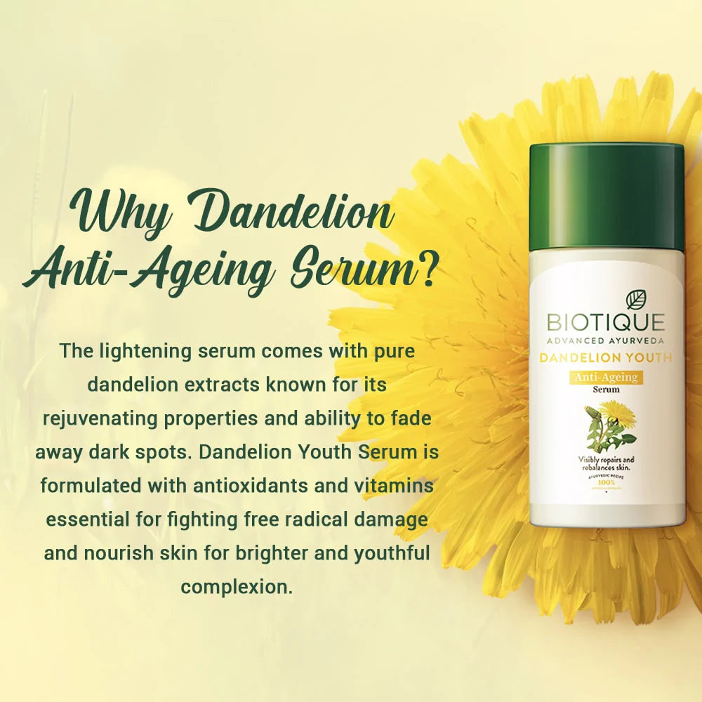 Dandelion Youth Anti-Ageing Serum
