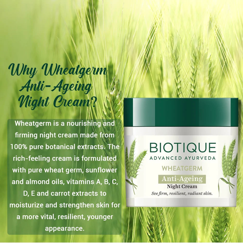 Wheatgerm Anti-Ageing Night Cream 50g