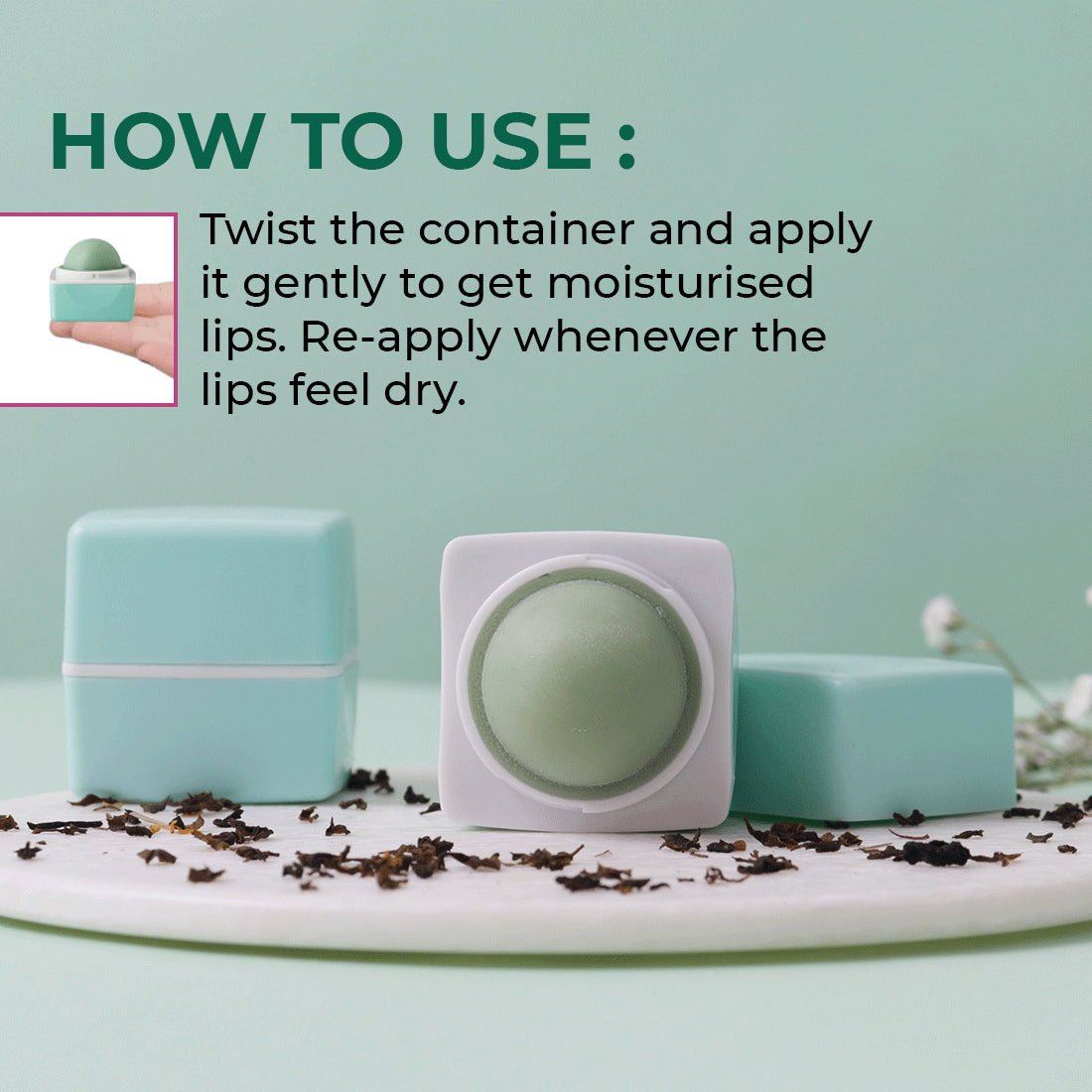 Green Tea Lip Balm