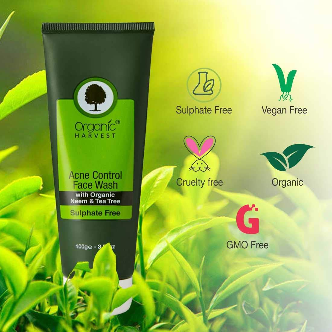 Organic Harvest Face Wash