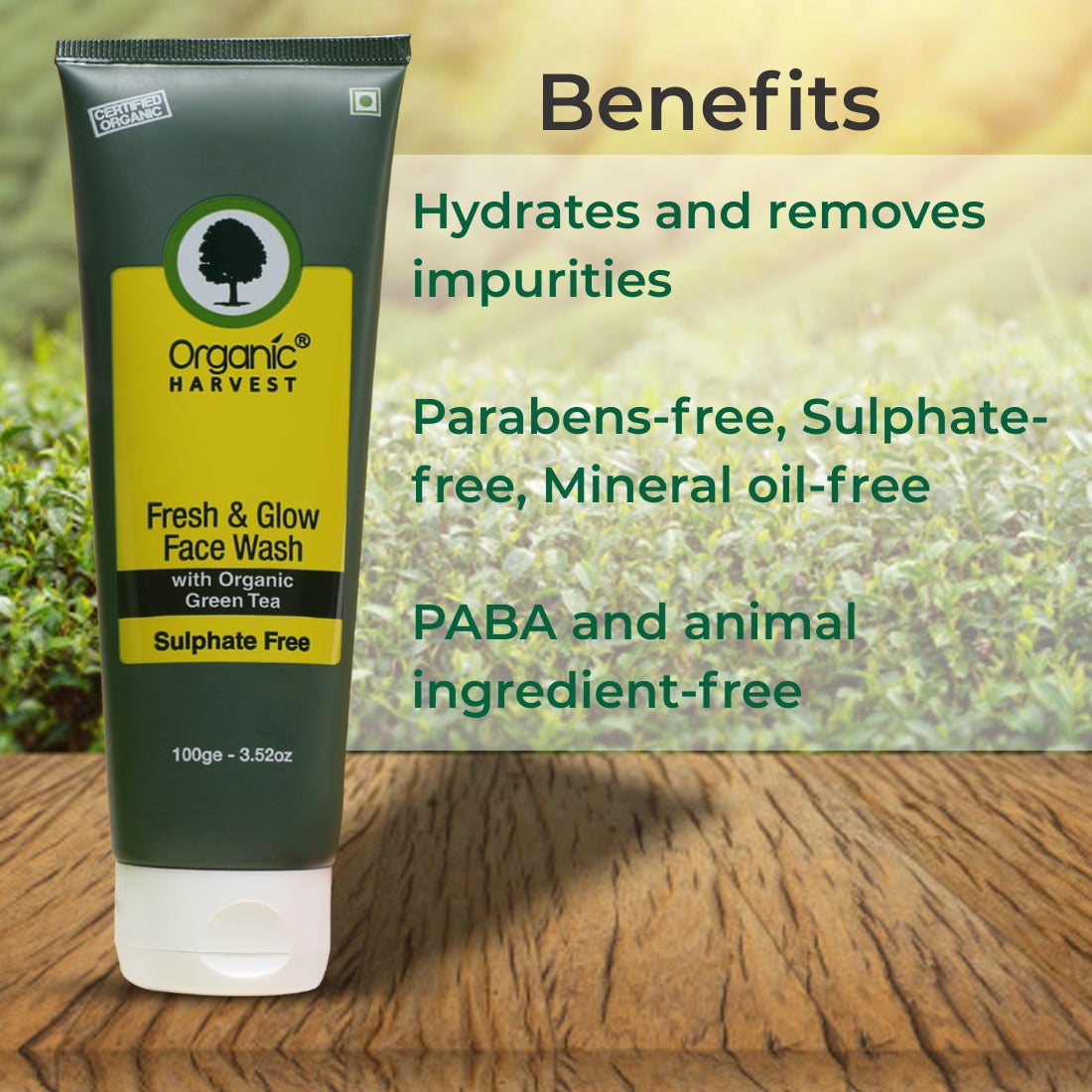 Organic Harvest Face Wash