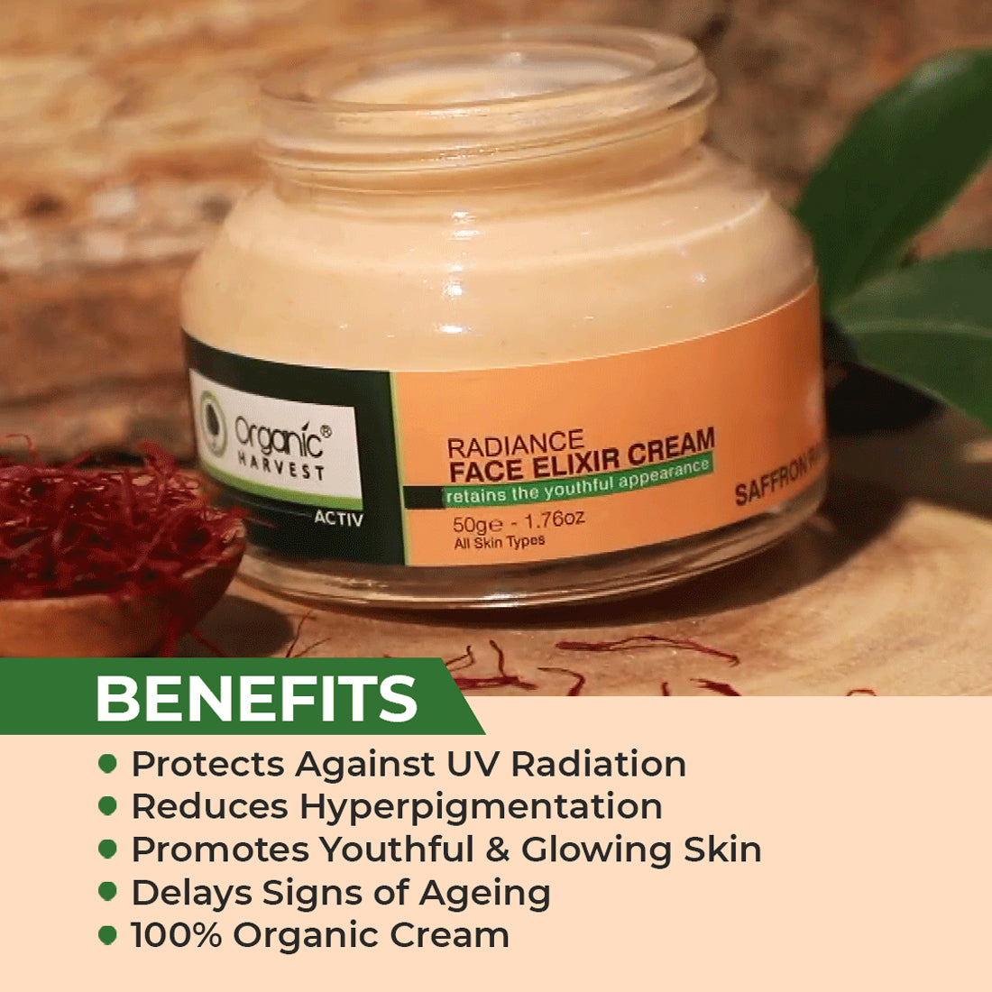 Organic Harvest Face Cream