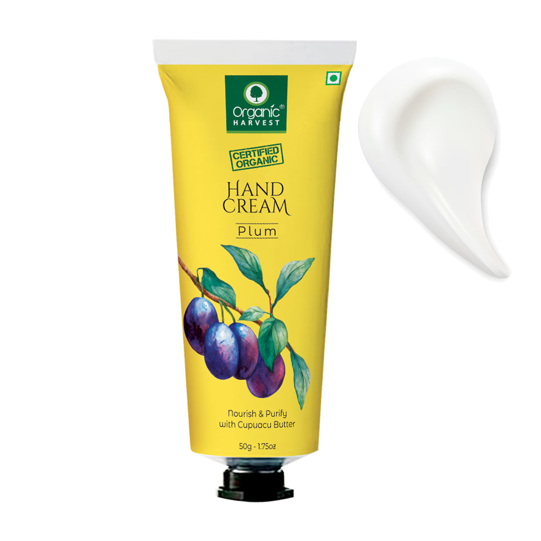 Hand Cream, Plum, Nourish & Purify with Cupuacu Butter, 50gm