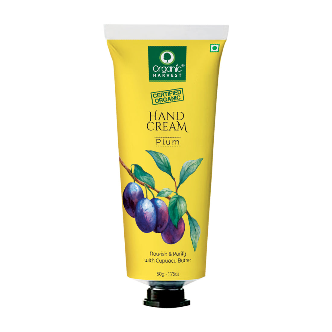 Hand Cream, Plum, Nourish & Purify with Cupuacu Butter, 50gm