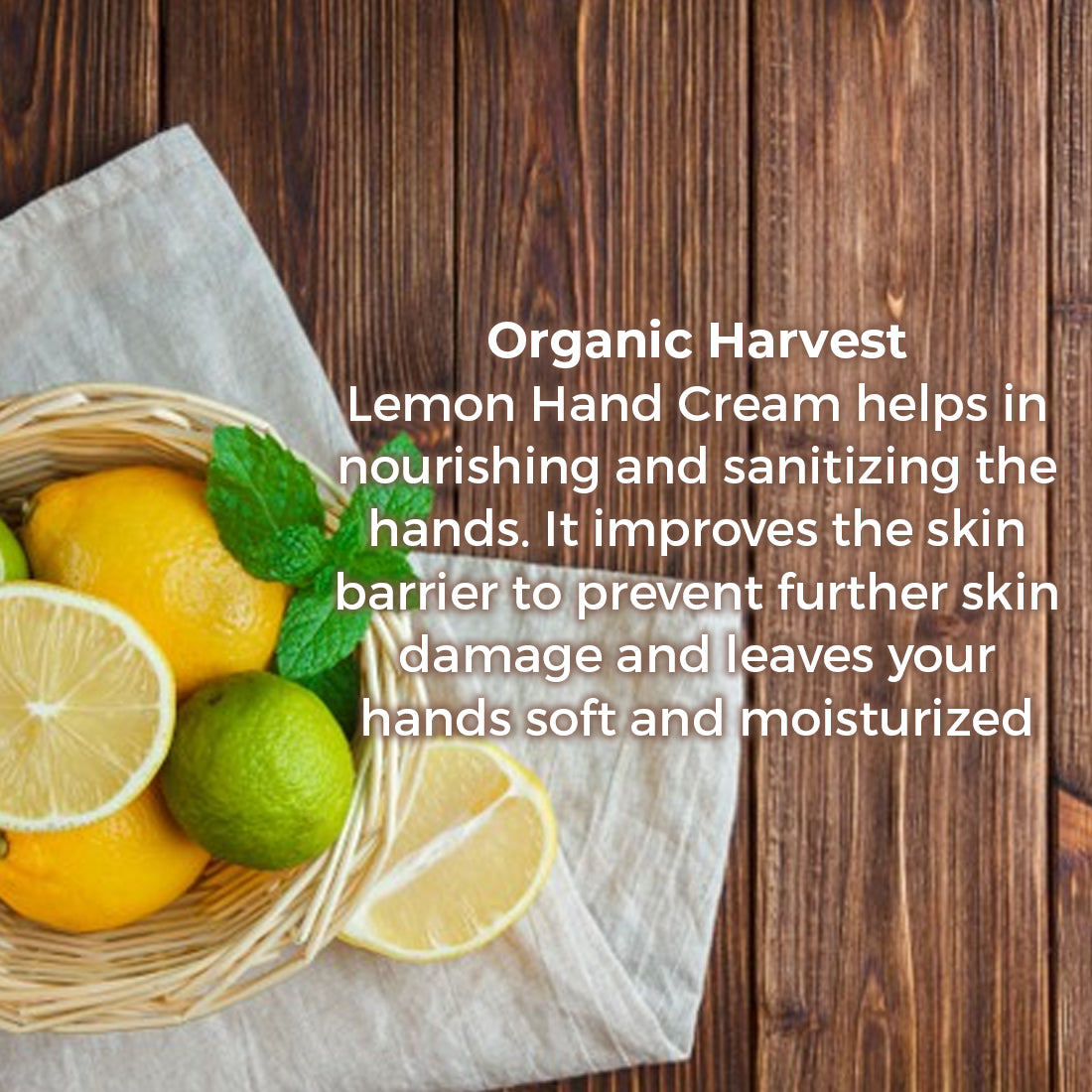 Organic Harvest Hand Cream