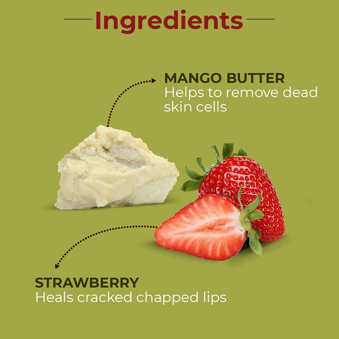 Moisturizing Lip Balm: Strawberry - 3gm