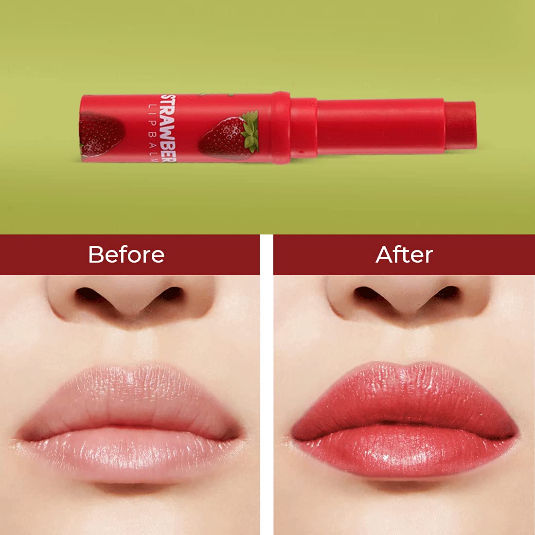 Moisturizing Lip Balm: Strawberry - 3gm