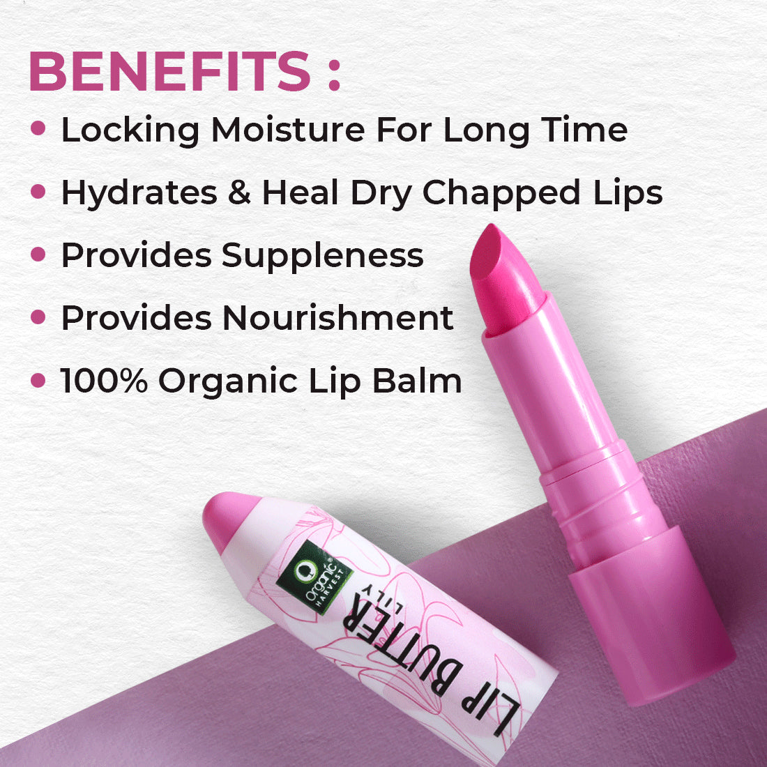 Organic Harvest Lip Balm