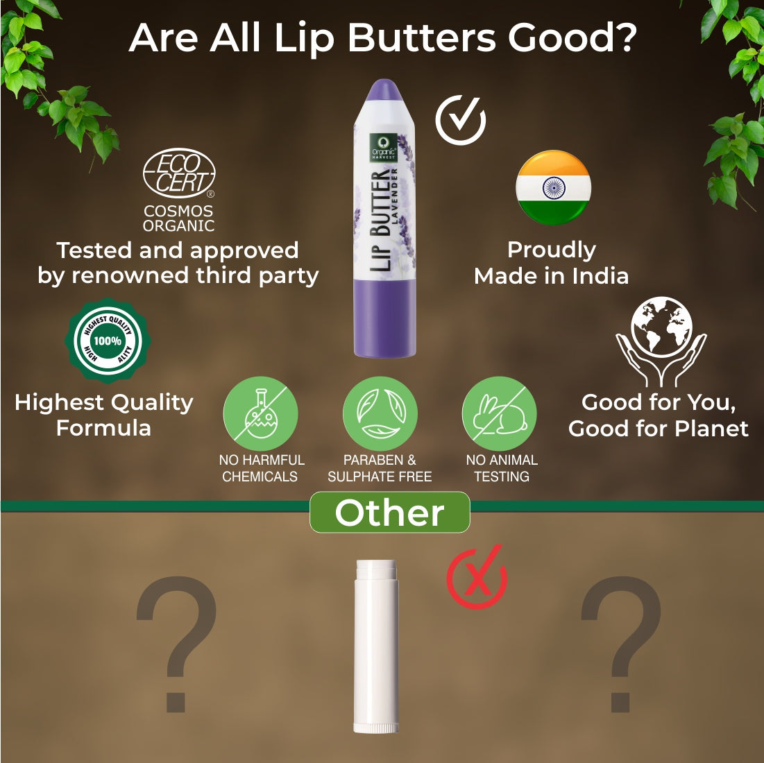 Organic Harvest Lip Balm