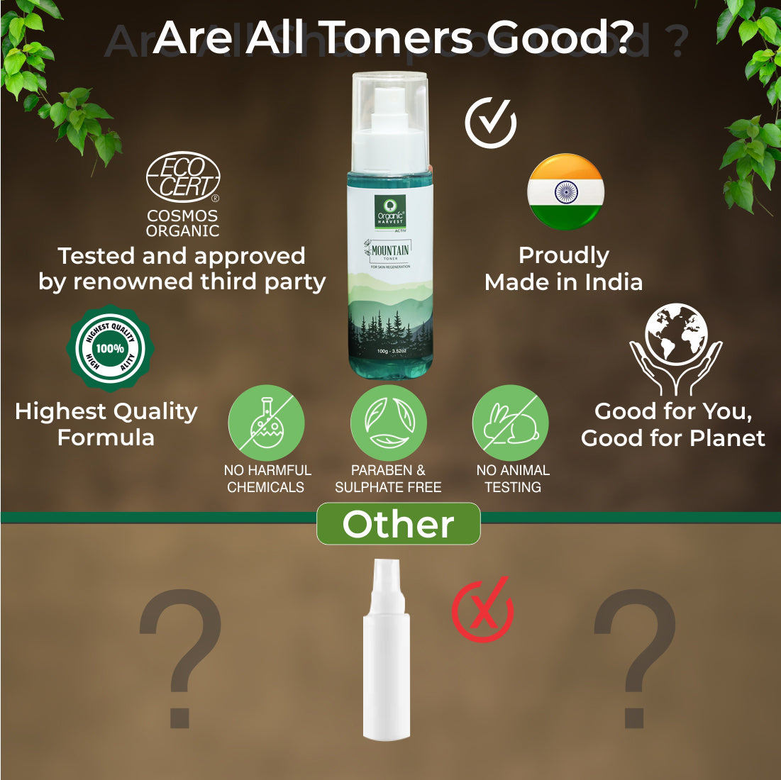 Organic Harvest Toner