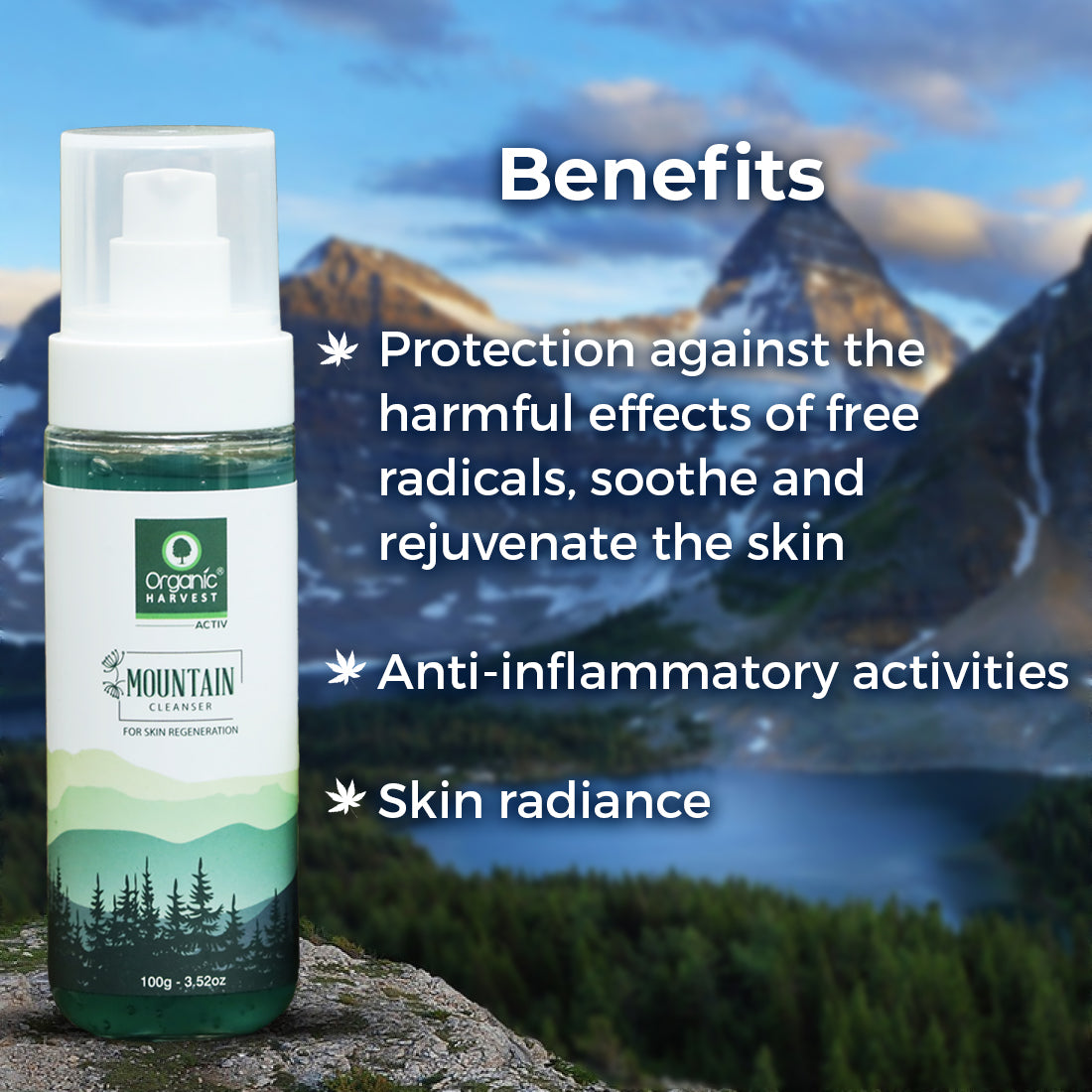 Mountain Range Cleanser, 100gm