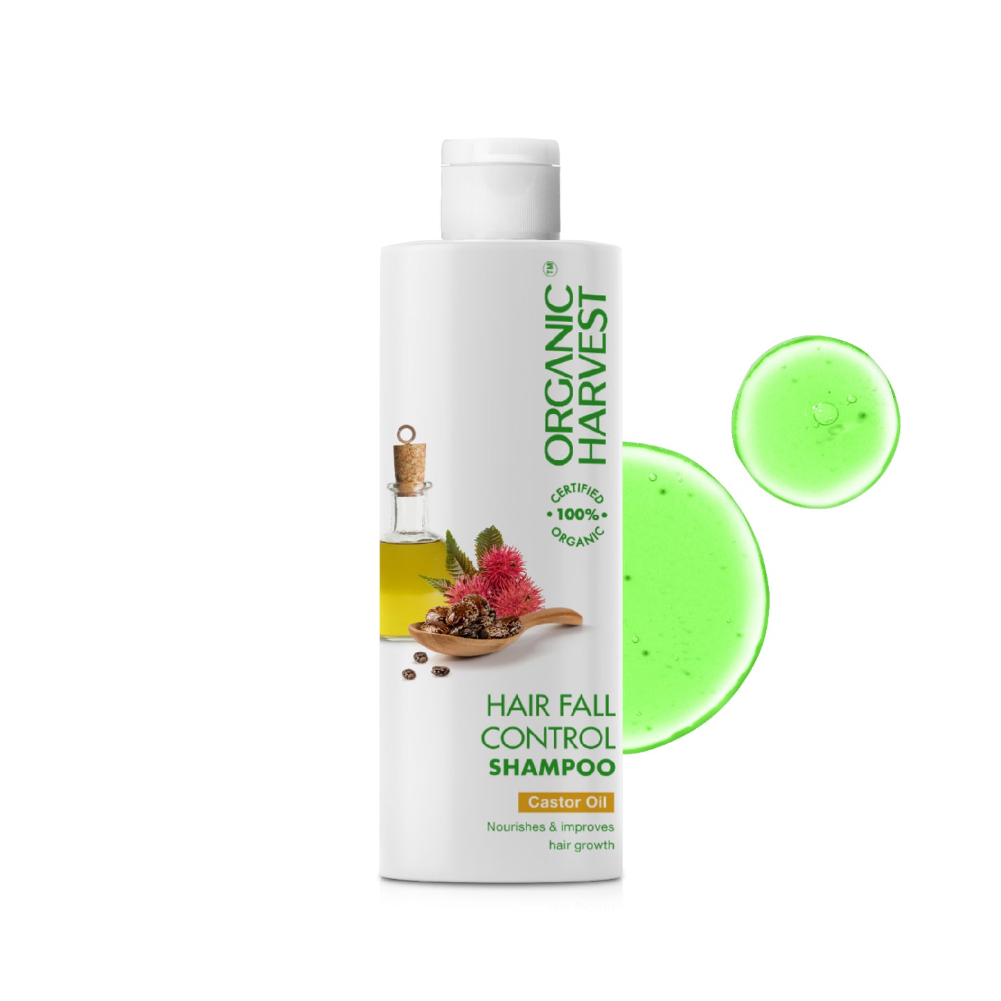 Hairfall Control Shampoo: Castor Oil | Anti Hair Fall Shampoo for Dry Hair
