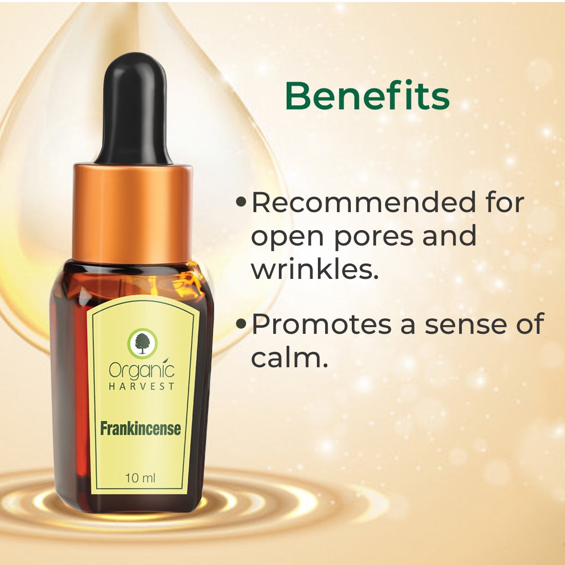 Organic Harvest Frankincense Essential Oil