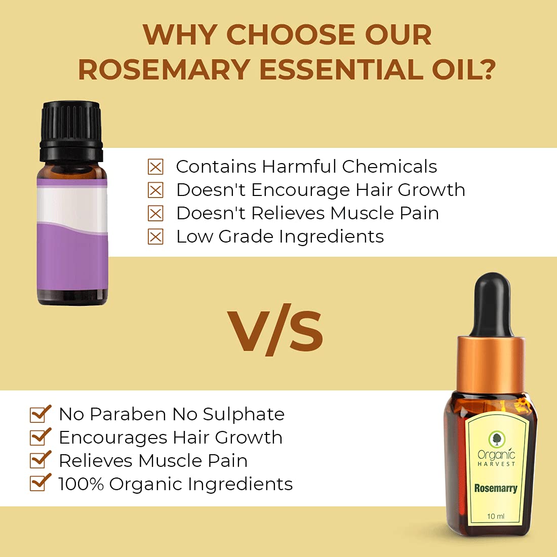 Organic Harvest Rosemary Essential Oil