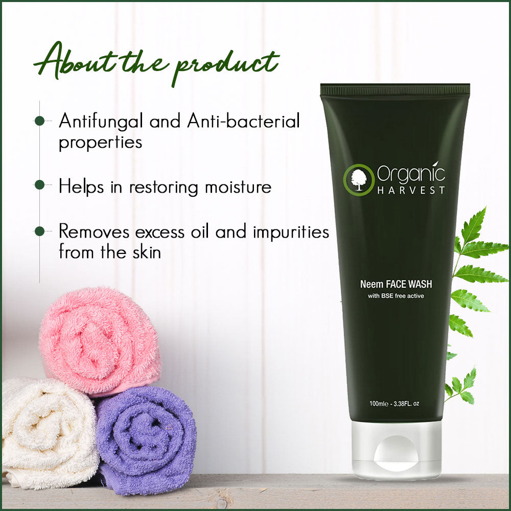 Organic Harvest Face Wash