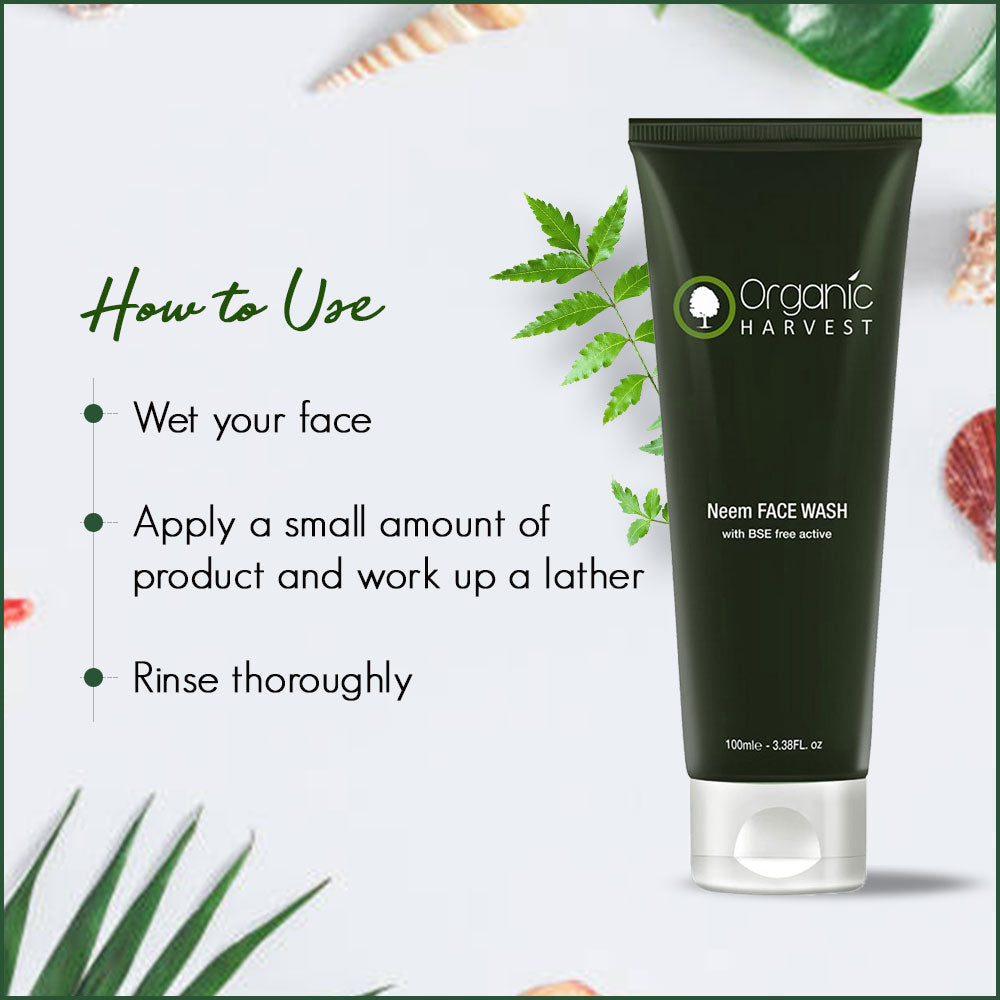 Organic Harvest Face Wash